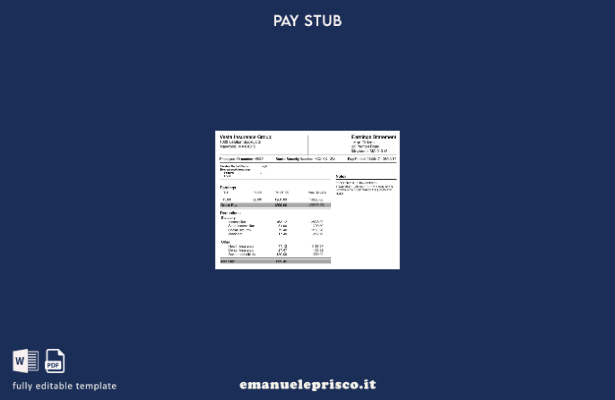 modello di dichiarazione dei guadagni di USA Alabama Vesta Insurance Group in st